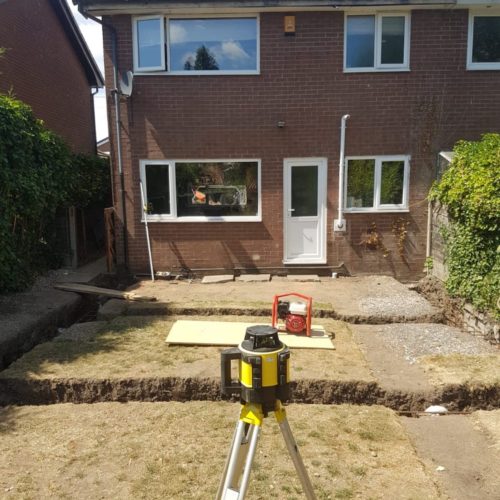 Piling a Large Extension in Oldham