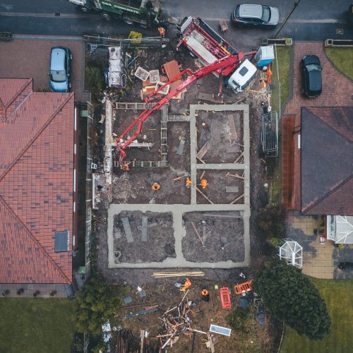 Mini-Piling for a Large New-Build House in Stockport